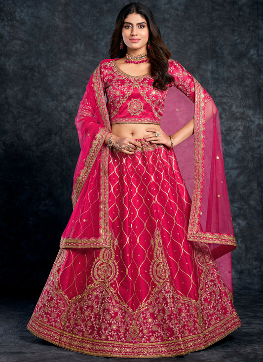 Bridal Pink Lehenga Choli